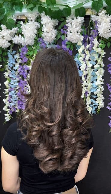 Стрижка каскад 800-1000с Мойка + стрижка + челка+ укладка 🥰 3 at lalafo.kg Стрижка каскад 800-1000с Мойка + стрижка + челка+ укладка 🥰 3