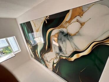 покраска стен водоэмульсионной краской цена бишкек: Керме шыптар Жылтырак, Жылтырабаган, 3D потолоктор Кепилдиги, Акысыз консультация, Акысыз ченөө — 13