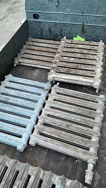 Чугунные радиаторы отопления (секции разной длины и высоты) Описание