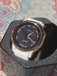 купить часы гармин в бишкеке: Garmin Fenix 6S Pro — белые, медный безель Цена: 18 500 сом 43mm — 2