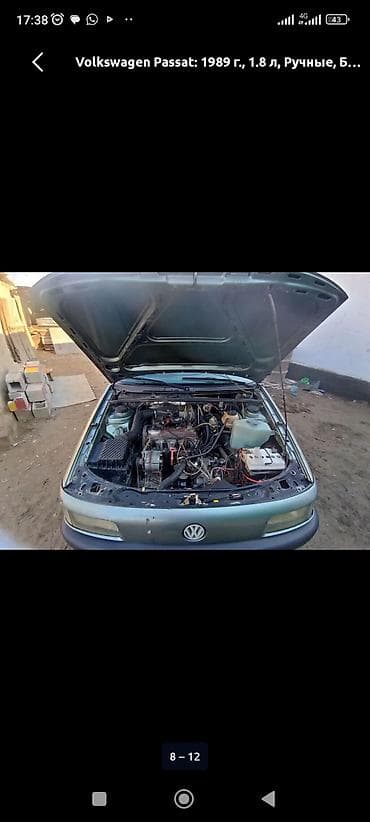 голф 2 дизил: Volkswagen Passat: 1989 г., 1.8 л, Ручные, Бензин, Седан — 2