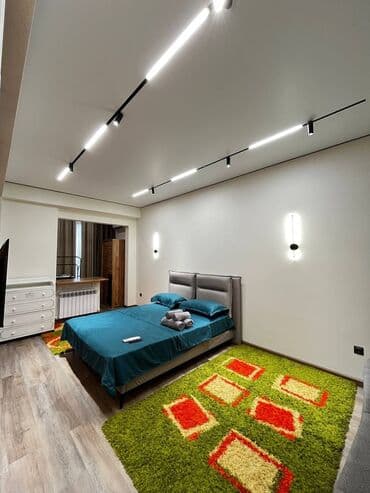 суточный квартира бишкек политех: 1 бөлмө, Душ кабинасы, Интернет, Wi-Fi, Кондиционер — 1