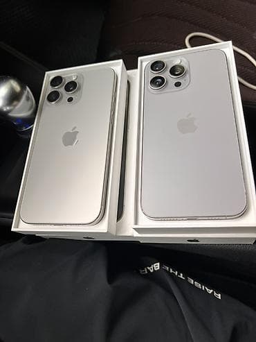 IPhone 15 Pro Max, титановый корпус Natural Titanium. В комплекте
