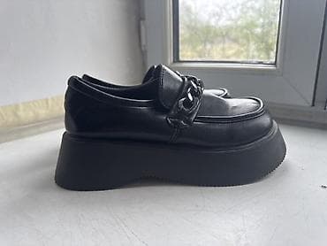 лоферы с мехом: Лоферы, 37, & Other Stories, Новый, цвет - Черный, Платная доставка — 2