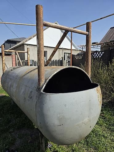 для шашлыка: Промышленная коптильня/мангал-барбекю из толстостенной стали - — 6