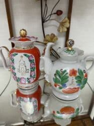 Миниатюрные чайники «Олимпиада 80» Сумского фарфорового завода