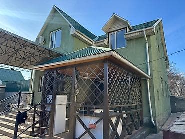 бассейны надувные: Просторный двухэтажный дом с мансардой и благоустроенным двором — 2