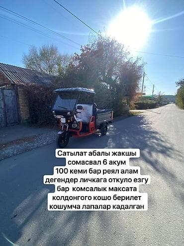 бус будка: Мотороллер муравей Электро, 60 км, 1000 - 1499 кг, Б/у — 1