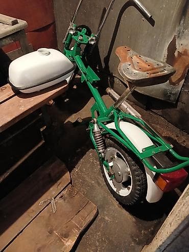 Рама и комплектующие от мини-мото/мопеда (проект для сборки)