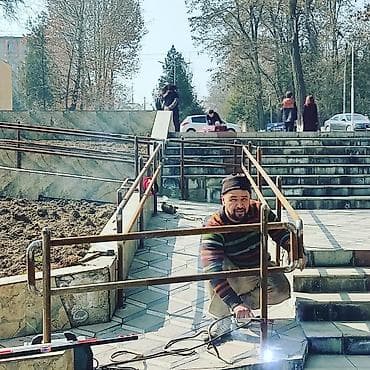 металл черный: Металлическая дверь на заказ, Двухстворчатая, Железная — 8