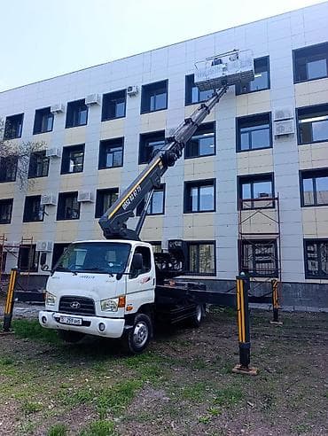 Автоуслуги: Услуги автовышки (телескопический подъёмник на базе Hyundai) - Тип — 2