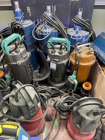 дренажные насосы: Погружные дренажные насосы разных типов и размеров. - Назначение — 1