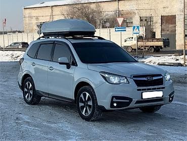 кондиционеры цена: Subaru Forester: 2017 г., 2.5 л, Вариатор, Бензин, Минивэн — 1