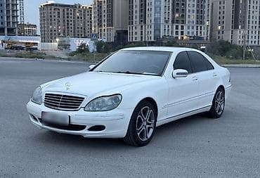 Mercedes-Benz S-Class: 2003 г., 3.7 л, Автомат, Газ, Седан