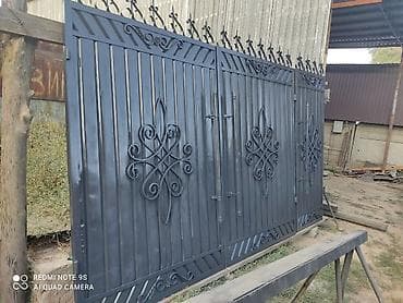 калитка металлическая: Кованые распашные ворота из металла с калиткой размери 440 бийиги 250 — 1