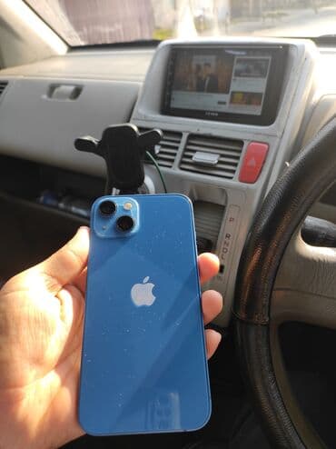 iphone 7 plus 128gb цена в бишкеке: IPhone 13, Б/у, 128 ГБ, Синий, Чехол, Кабель, Коробка, 72 % — 1