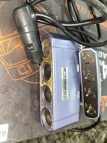 прикуриватель авто аккумулятора: Автомобильный блок разветвителя прикуривателя с индивидуальными — 1