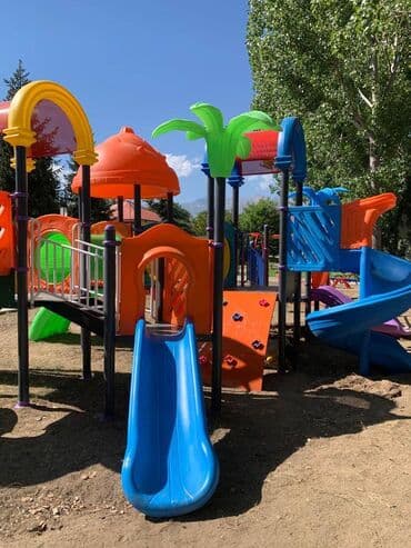 игрушки оптом по низким ценам: Детская горка Для улицы, Пластик, Новый — 2