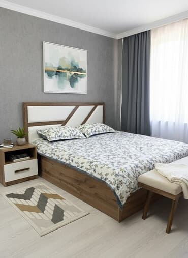 продажа 1 ком квартира: 1 комната, Душевая кабина, Круглосуточное заселение, Постельное белье — 1