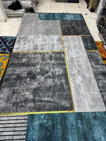 Детские ковры и коврики: Тошок Новый, Жер төшөк, цвет - Синий, Коричневый, Серый, Платная доставка — 9