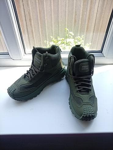 спортивная обувь мужская: Мужские кроссовки, 41.5, Fashion, Новый, цвет - Зеленый — 4