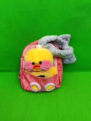emo robot: Лалафанфан рюкзак с игрушкой🎒 Комплектация товара: рюкзак и игрушка — 1