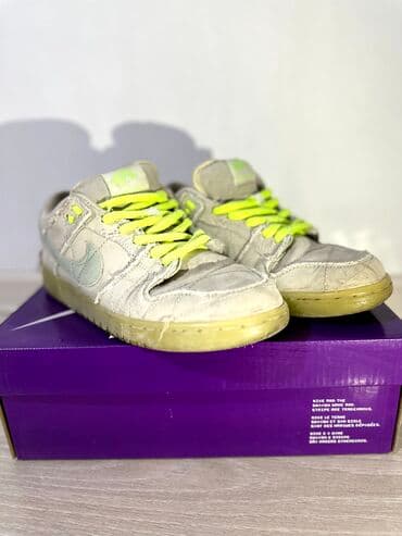 брендовые кошельки: Мужские кроссовки, 38, Nike, Б/у, цвет - Серый, Самовывоз — 1