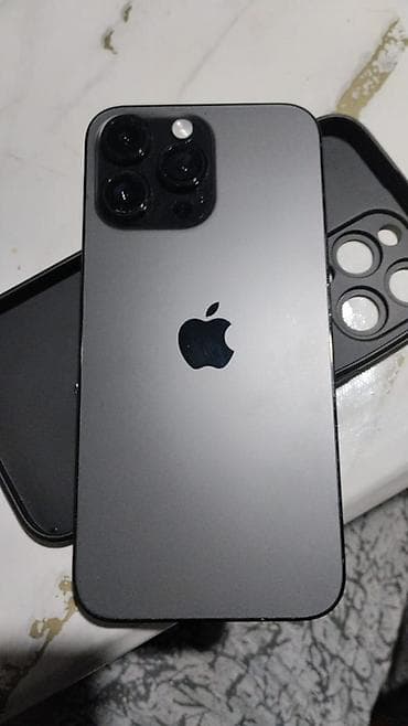 IPhone 14 Pro Max, Б/у, 256 ГБ, Space Gray, Защитное стекло, Кабель, 79 %