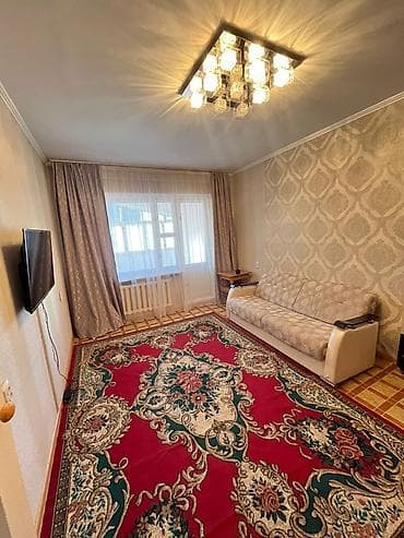 1 комнатный квартира ош: 1 комната, С мебелью полностью — 4