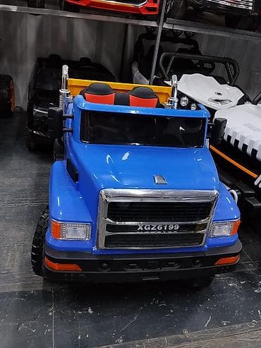 Детский электромобиль-самосвал TRUCK 808 (синій) - Тип: детский