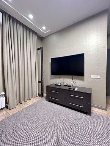 суточный квартира бишкек политех: 1 бөлмө, Кондиционер, Интернет, Wi-Fi, Телевизор — 10