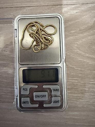 north face: Золотистая цепочка, тип “змейка”. - Материал: жёлтый металл — 1