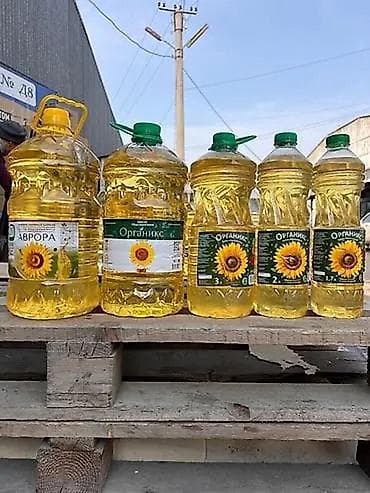Подсолнечное масло в ПЭТ‑бутылях разных объемов. Оптом и в розницу