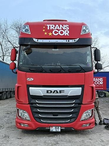 daf: Тягач, DAF, 2018 г., Шторный — 1