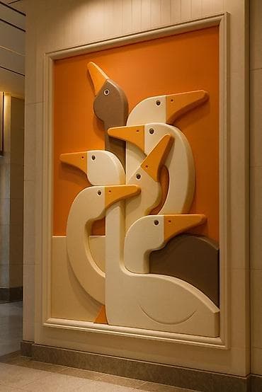 Сүрөттөр жана портреттер: Авторские барельефы и 3D-панно для интерьеров и фасадов - Разработка — 1