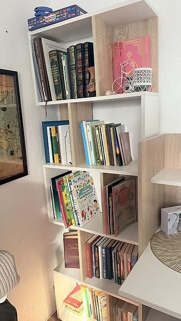 Мебель: Книжная полка, ЛДСП, Напольная — 1