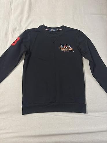 Толстовки: Мужская толстовка, M, Polo Ralph Lauren, Новый, цвет - Черный — 1