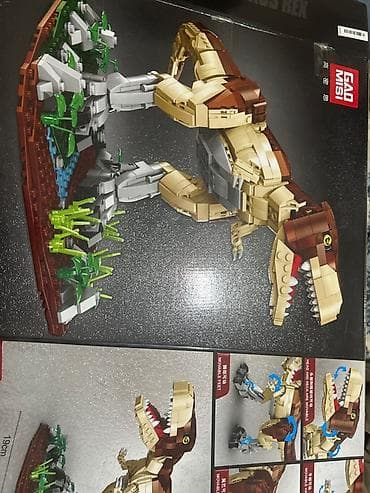 lego титаник: Новый Лего ! Конструктор «Tyrannosaurus Rex» DINOSAUR WORLD (бренд GAO — 2