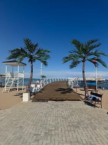 бостери, иссык куль: Коттедж, | Palm Beach, Чок-Тал, Коргоодогу аймак, Балдар аянтчасы, Жабык пляж — 6