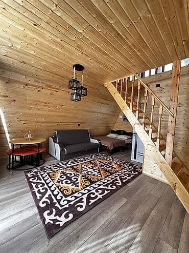 Квартиры: 🏡 A-FRAME ДОМикТЕР ЧОК-ТАЛДА! 🌿 ✨ Жайкы эс алуу үчүн эң сонун жер! 🏖 — 6