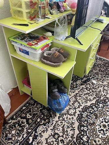 бамбуковый понел: Тумба и подставка для телевизора, Напольная, ЛДСП — 1