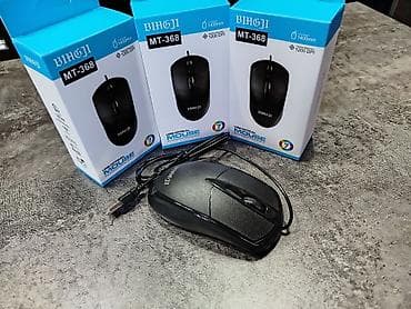 Проводная оптическая мышь BINGJI MT‑368 - Подключение: USB -
