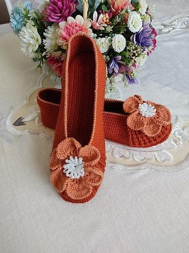 тапочки крокс: Домашние тапочки, 38, Новый, цвет - Оранжевый, Самовывоз — 5