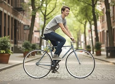 Городской велосипед, Рама M (156 - 178 см), Б/у