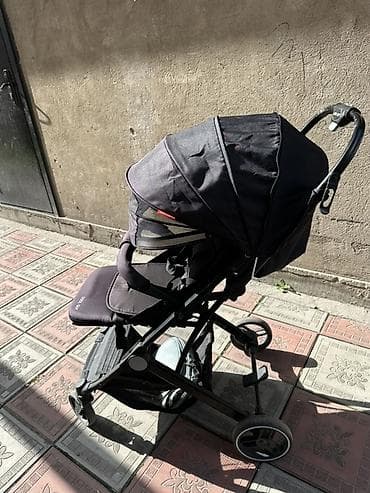 ручной коляска: Прогулочная коляска Cool Guy, черная - Легкая складная рама — 6