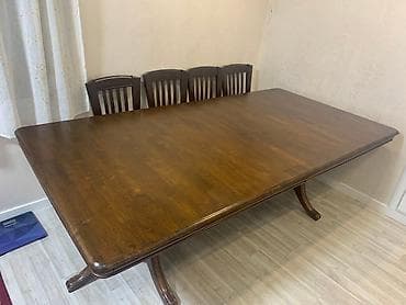 Столы для зала: Стол для зала, Б/у, Не раскладной, Прямоугольный — 1