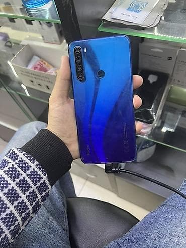 редми нот 11 чехол: Redmi, Redmi Note 8, цвет - Синий — 2