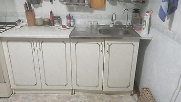 бу кухонные мебели: Кухонный гарнитур, Б/у, цвет - Бежевый, МДФ, Самовывоз — 4