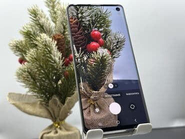 купить айфон бишкек: Samsung Galaxy S10 5G, Б/у, 128 ГБ, цвет - Черный, 1 SIM — 9