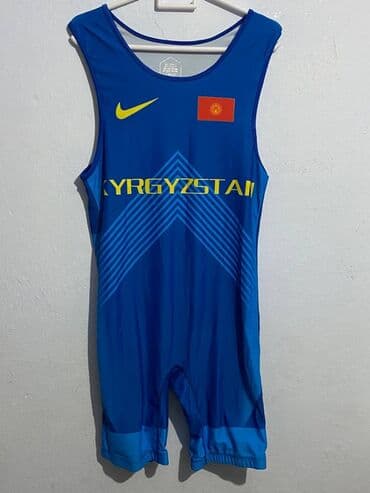 прокат мужских костюмов [возьми на прокат] бишкек фото: Мужской спортивный костюм, 2XL, Nike, Новый, цвет - Синий, Самовывоз — 1